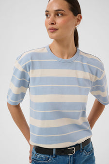 Kaffe t-shirts_toppe Kaffe - Winny t-shirt, blå - 10511813