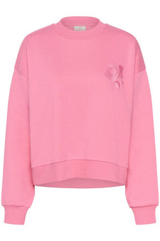 Kaffe trøje_strik_cardigan Kaffe - Sussi sweat, pink - 10511087-162118