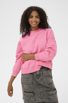 Kaffe trøje_strik_cardigan Kaffe - Sussi sweat, pink - 10511087-162118