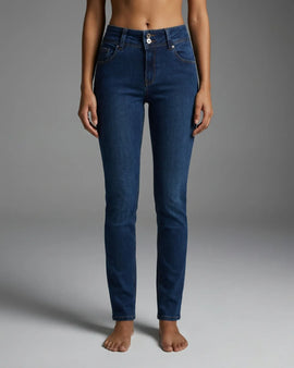 marc lauge bukser_leggiens_shorts Marc Lauge - Billy slim fit jeans, blue