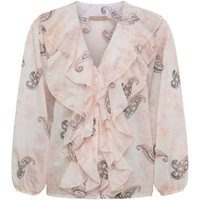 marta bluser_skjorter Marta - Alena bluse, beige - 8108