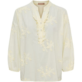marta bluser_skjorter Marta - Annika bluse, gul - tc38653m