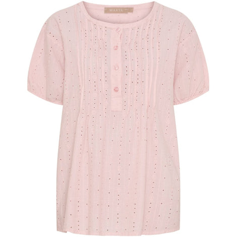 marta bluser_skjorter Marta - Freja bluse, rosa - 6987