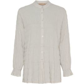 marta bluser_skjorter Marta - Namoi bluse, beige