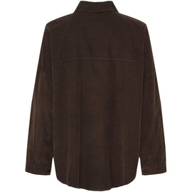 marta bluser_skjorter ONE-SIZE Marta - Babyfløjl skjorte, brun - 258037