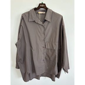 marta bluser_skjorter ONE-SIZE Marta - Lisandra skjorte, brun - 248056te