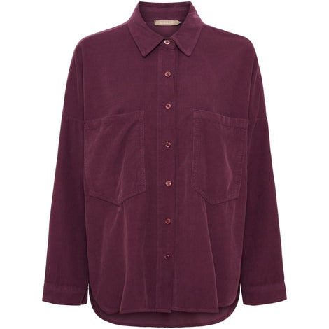 marta bluser_skjorter ONE-SIZE Marta - Marlys skjorte, bordeaux - 25803
