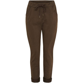 marta bukser_leggiens_shorts Marta - Kalie bukser, brun - 68702