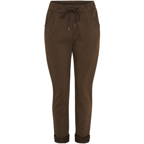 marta bukser_leggiens_shorts Marta - Kalie bukser, brun - 68702