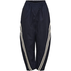 marta bukser_leggiens_shorts Marta - Seashell bukser, navy - 266331