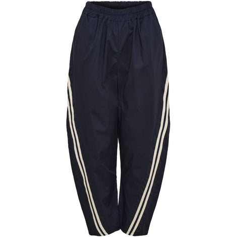 marta bukser_leggiens_shorts Marta - Seashell bukser, navy - 266331