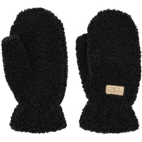 marta handsker_huer Marta - Nadi teddy luffer, sort - 47744