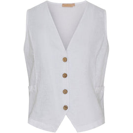 marta jakker_blazere_veste Marta - Katarine vest, hvid - 86331