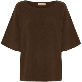 marta jakker_blazere_veste ONE-SIZE Marta - Sia strik, brun - 5114