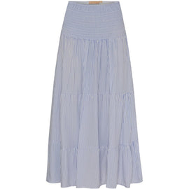 marta kjoler_nederdele ONE-SIZE Marta - Princess skirt, jeans stribe - 5201