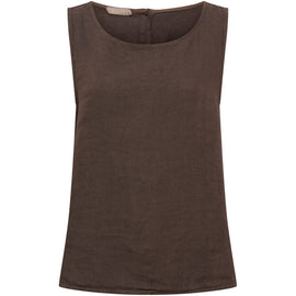 marta t-shirts_toppe Marta - Alessia top, mocca - 258917