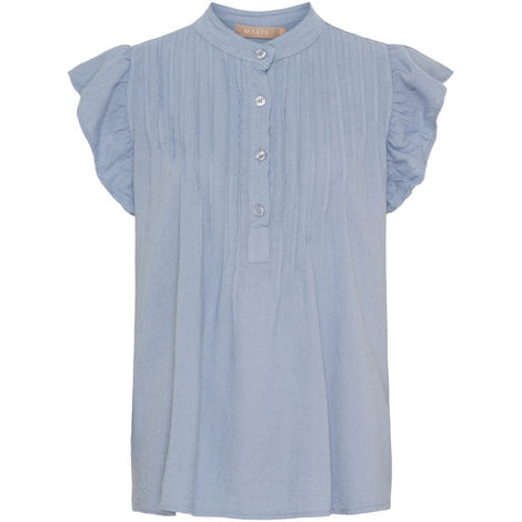 marta t-shirts_toppe Marta - Annie bluse, jeans - 7016