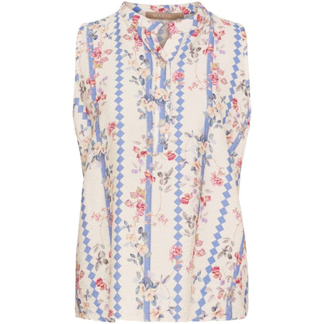 marta t-shirts_toppe Marta - Catalina top, jeans - 6993