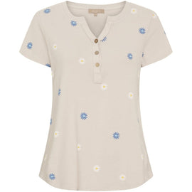 marta t-shirts_toppe Marta - Cecilie t-shirt, beige - 2553