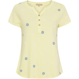 marta t-shirts_toppe Marta - Cecilie t-shirt, giallo - 2553