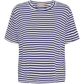 marta t-shirts_toppe Marta - Enrica t-shirt, blue stribe - 258036