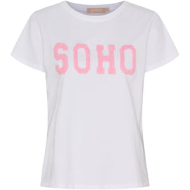 marta t-shirts_toppe Marta - Herdis t-shirt, hvid