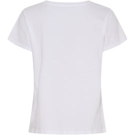 marta t-shirts_toppe Marta - Herdis t-shirt, hvid