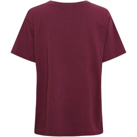 marta t-shirts_toppe Marta - Inge t-shirt, bordeaux - 0532