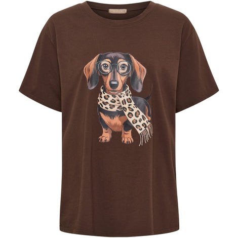 marta t-shirts_toppe Marta - Inge t-shirt, brun - 0532