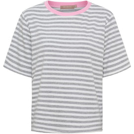 marta t-shirts_toppe Marta - Jamila t-shirt, grå - 268402