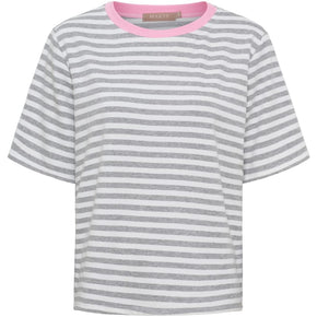 marta t-shirts_toppe Marta - Jamila t-shirt, grå - 268402