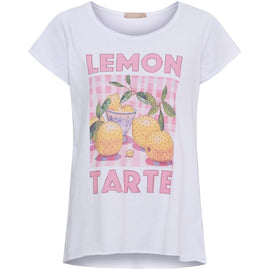 marta t-shirts_toppe Marta - Marie t-shirt, hvid - 1535