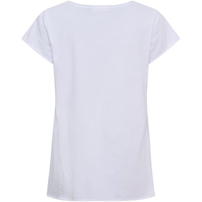 marta t-shirts_toppe Marta - Marie t-shirt, hvid - 1535