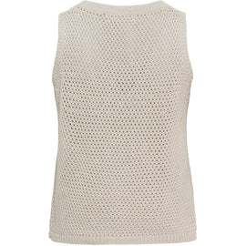marta t-shirts_toppe Marta - Nayla strik top, beige - 9689