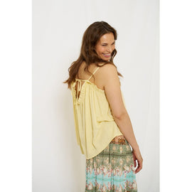marta t-shirts_toppe Marta - Noelia top, gul