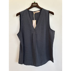 marta t-shirts_toppe Marta - Opaline top, sort - 68332