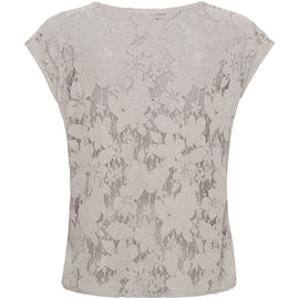 marta t-shirts_toppe Marta - Zorina blondetop, beige - 85661