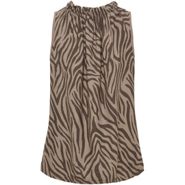 marta t-shirts_toppe ONE-SIZE Marta - Lucina top, zebra - 2319