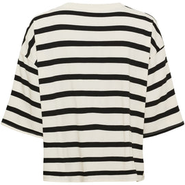 marta t-shirts_toppe ONE-SIZE Marta - Sage t-shirts, sort - 8577