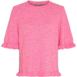 marta trøje_strik_cardigan Marta - Briala strik, pink - kn8129