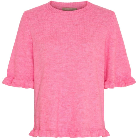 marta trøje_strik_cardigan Marta - Briala strik, pink - kn8129