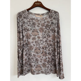 marta trøje_strik_cardigan Marta - Elissa top, fango - 7914