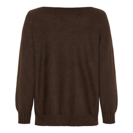 marta trøje_strik_cardigan Marta - Fallon strik, brun - 9511b