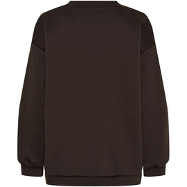 marta trøje_strik_cardigan Marta - Hibiscus sweat, brun - 22659