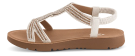mia maja sandaler Mia Maja - Børnesandal, guld glimmer - YQ7637-H22