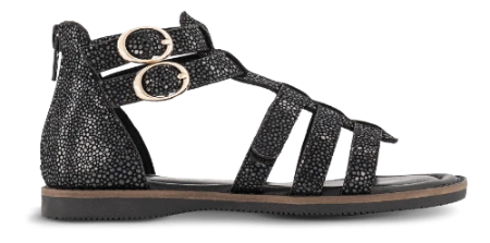mia maja sandaler Mia Maja - Børnesandal, sort skind - PI-2227