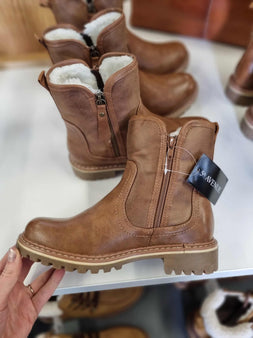 Morsø Skoimport korte støvler 5 th Avenue - Damestøvle, brun - 2303-22