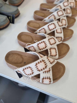 Morsø Skoimport slip-in Skvulp - Slip-in sandal, beige - 2120-86