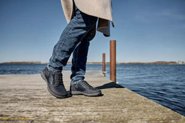 New Feet flade sko New Feet - Damesko, blå - 212-33-1040