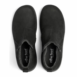 New Feet korte støvler New Feet - Herrestøvle, sort - 252-21